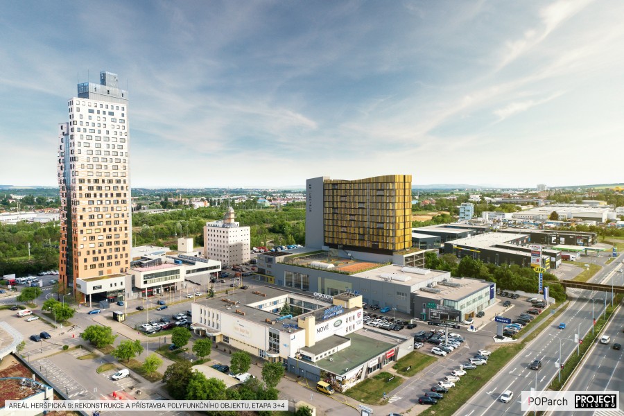 H9 Centrum - Heršpická 9 - etapa 3+4